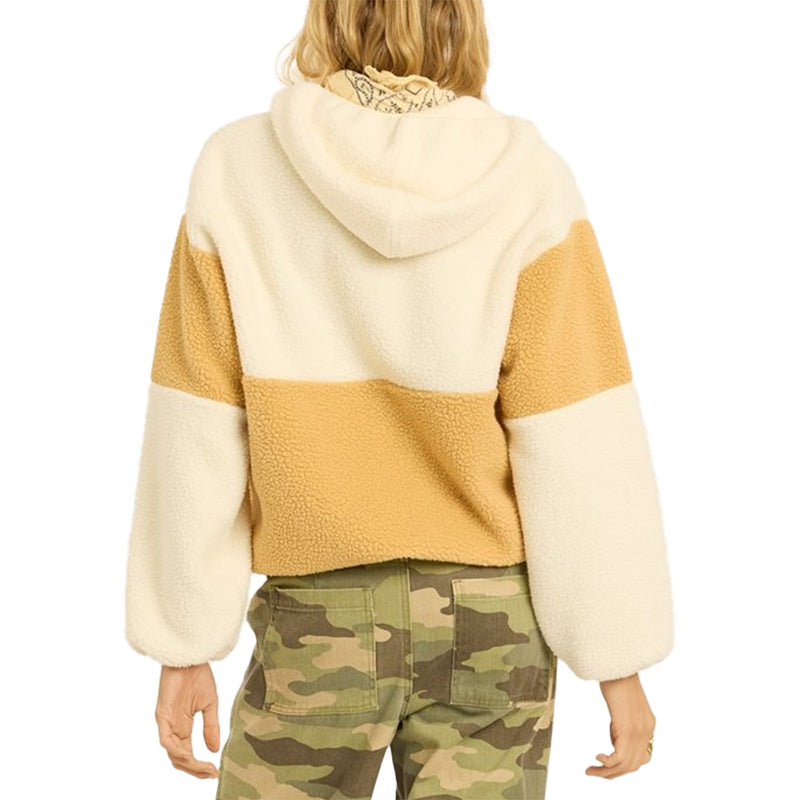 Load image into Gallery viewer, Sisstr Women's Wave Watcher Pullover Sherpa Hoodie
