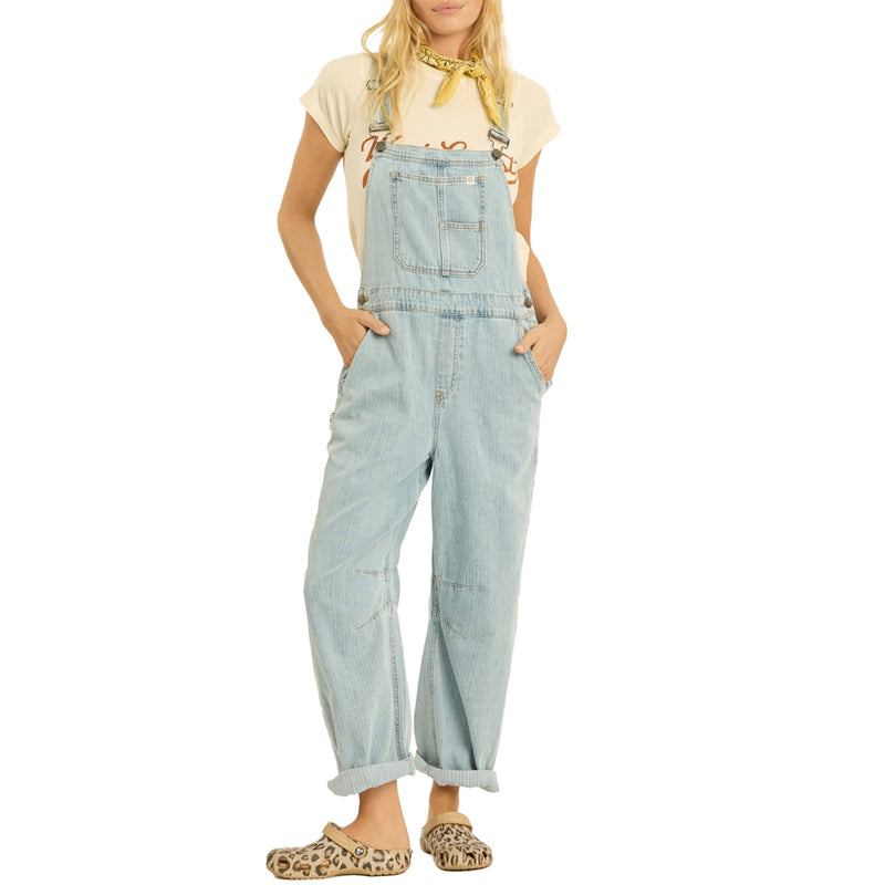 Load image into Gallery viewer, Sisstr Women's Billie Barrel Denim Overalls
