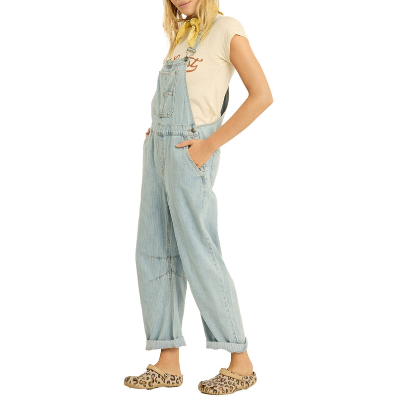 Load image into Gallery viewer, Sisstr Women's Billie Barrel Denim Overalls

