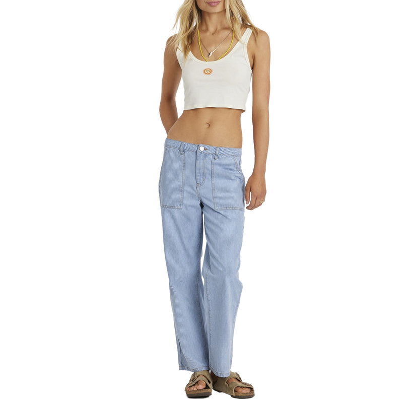 Load image into Gallery viewer, Sisstrevolution Women&#39;s See You There Denim Pants
