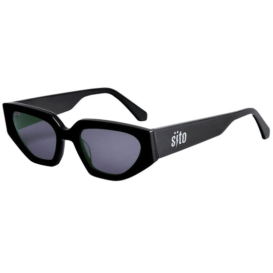 Sito Axis Polarized Sunglasses - Black/Iron Gray
