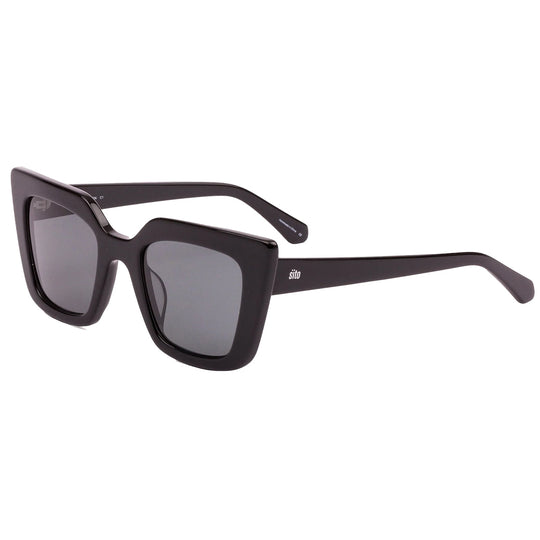Sito Women's Cult Vision Polarized Sunglasses - Black/Iron Gray