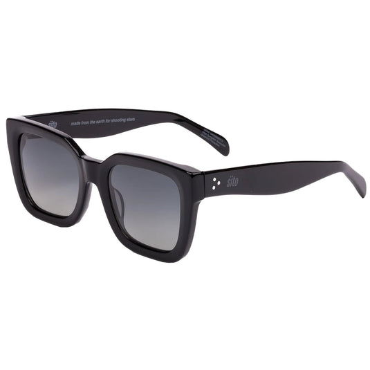 Sito Women's Harlow Polarized Sunglasses - Black/Gray 1