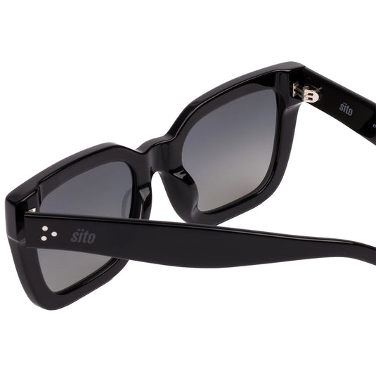 Sito Women's Harlow Polarized Sunglasses - Black/Gray 5