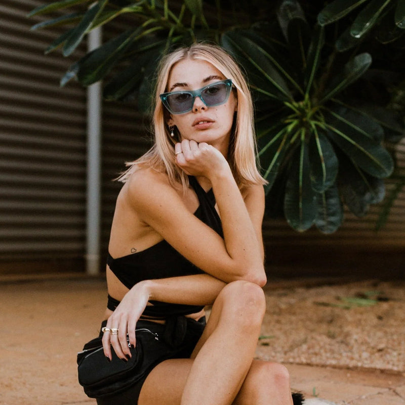 Load image into Gallery viewer, Sito Women's Wonderland Sunglasses - Aqua/Aqua
