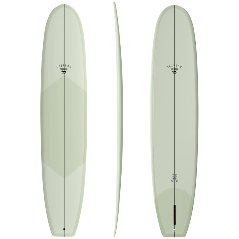 Load image into Gallery viewer, Skindog Cherry Picker Thunderbolt Silver Surfboard
