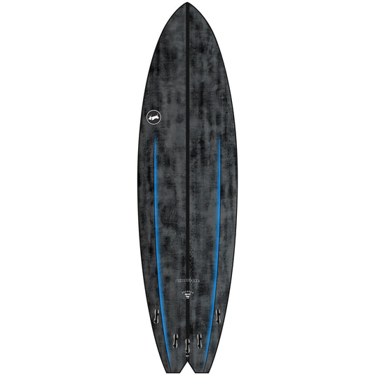 Skindog Hydroplane Thunderbolt Black Surfboard