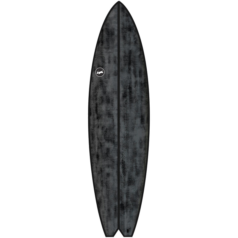 Load image into Gallery viewer, Skindog Hydroplane Thunderbolt Black Surfboard
