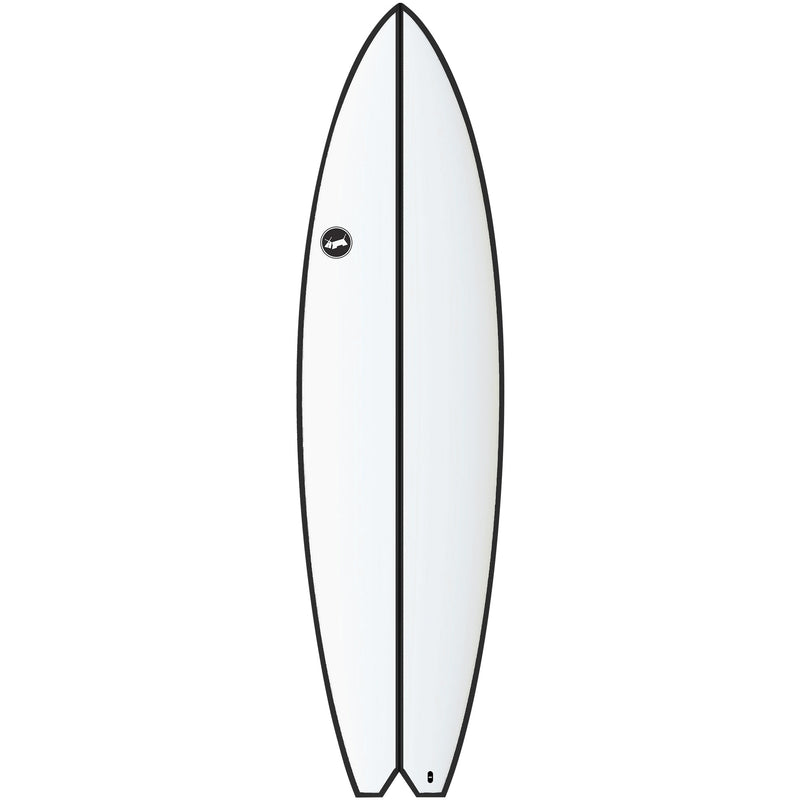 Load image into Gallery viewer, Skindog Hydroplane Thunderbolt Red Surfboard
