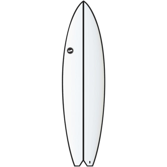 Skindog Hydroplane Thunderbolt Red Surfboard