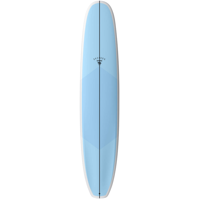 Load image into Gallery viewer, Skindog OG Double Scoop Thunderbolt Silver Surfboard

