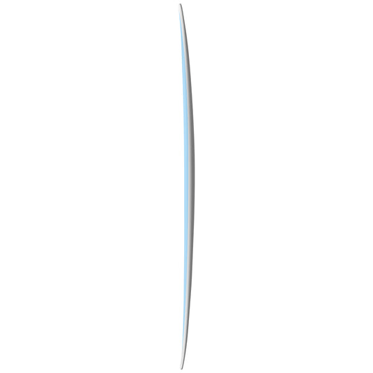 Skindog OG Double Scoop Thunderbolt Silver Surfboard