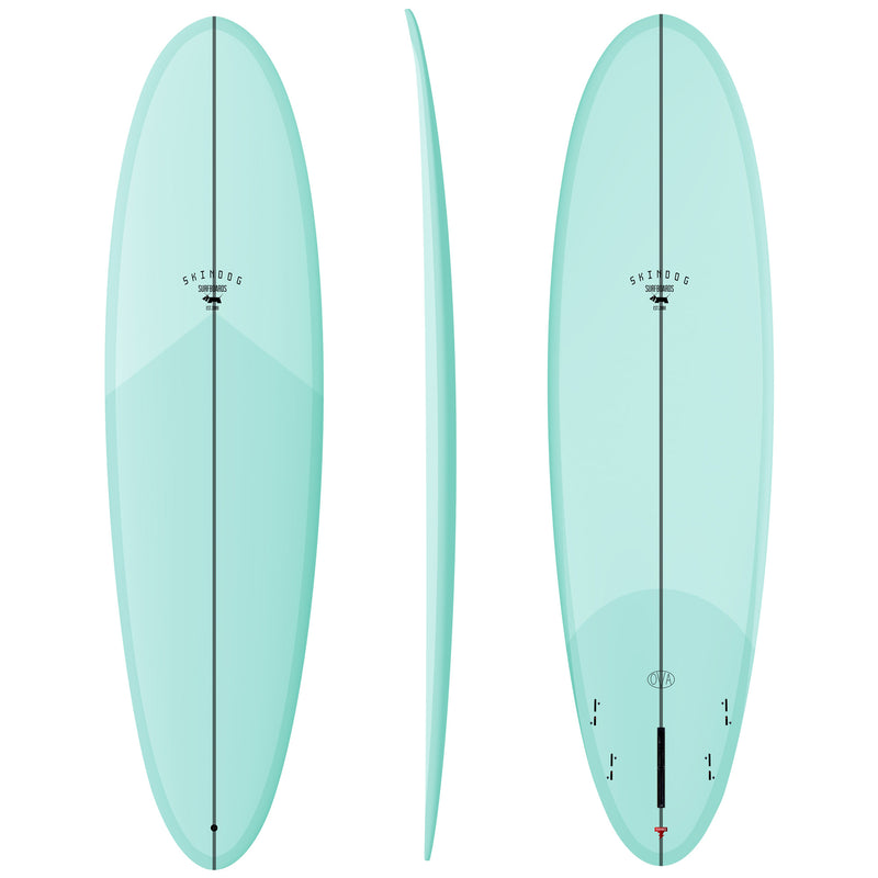 Load image into Gallery viewer, Skindog OVA Thunderbolt Red Surfboard
