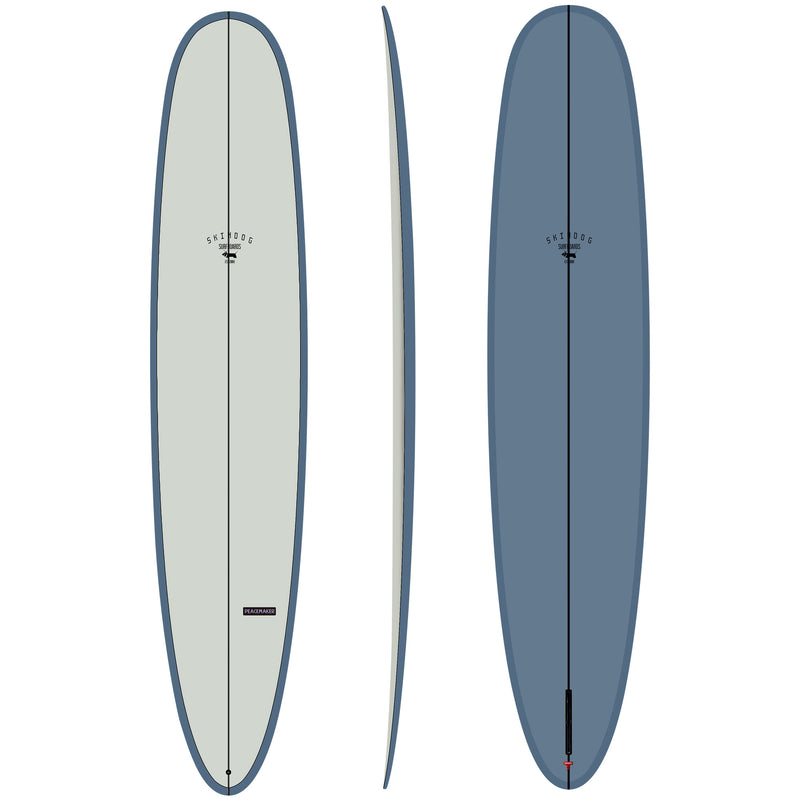 Load image into Gallery viewer, Skindog Peacemaker Thunderbolt Red Surfboard
