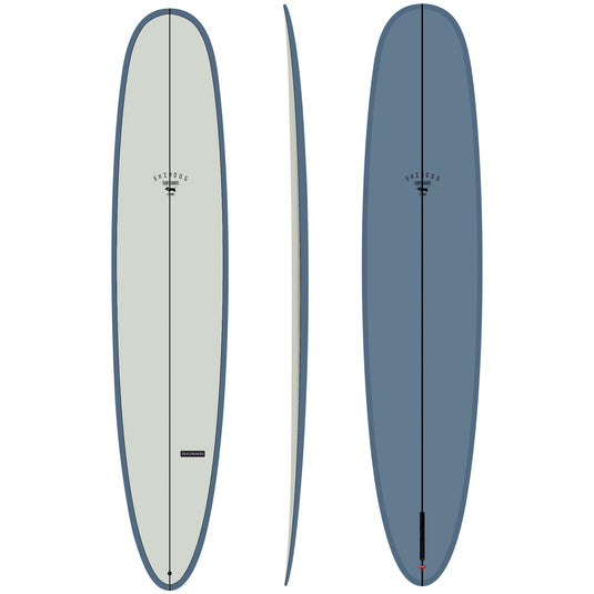 Skindog Peacemaker Thunderbolt Red Surfboard