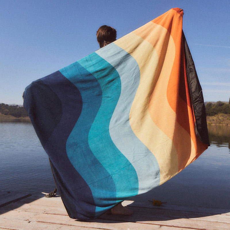Load image into Gallery viewer, Slowtide Shore Camp Blanket
