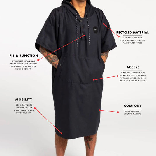 Slowtide Classical Joaquin Quick-Dry Hooded Changing Poncho 9