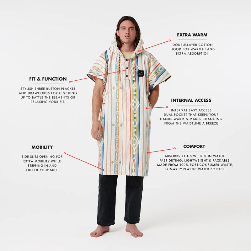 Load image into Gallery viewer, Slowtide Harlow Quick-Dry Hooded Changing Poncho 8
