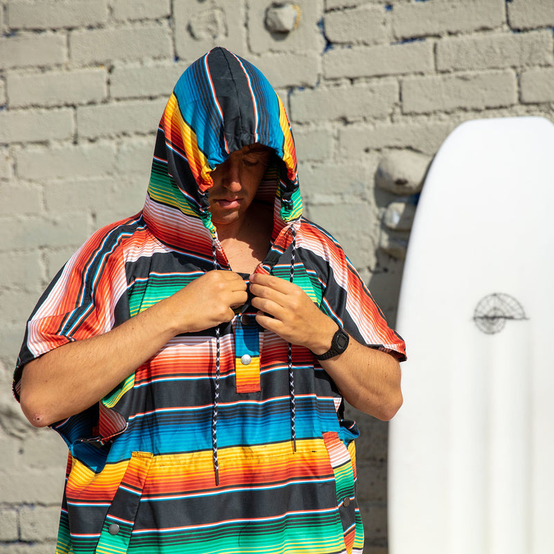 Load image into Gallery viewer, Slowtide Classical Joaquin Quick-Dry Hooded Changing Poncho 4
