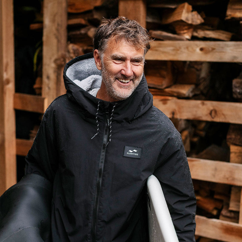 Load image into Gallery viewer, Slowtide All-Weather Parka Hooded Jacket Changing Poncho
