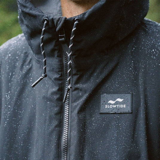 Slowtide All-Weather Parka Hooded Jacket Changing Poncho