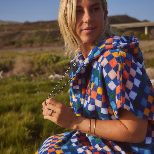 Slowtide Sundown Hooded Changing Poncho