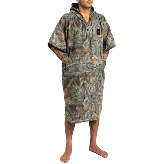 Slowtide Realtree Quick-Dry Hooded Changing Poncho