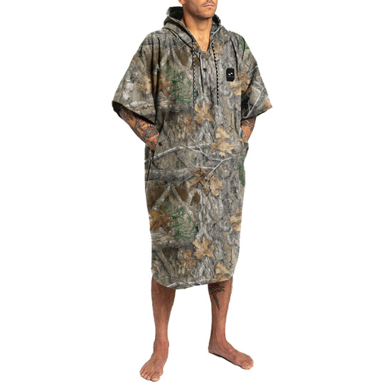 Slowtide Realtree Quick-Dry Hooded Changing Poncho