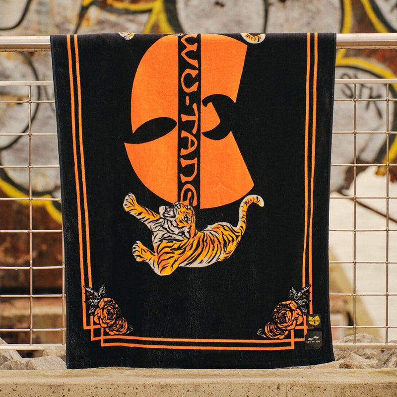 Load image into Gallery viewer, Slowtide Tiger Style Wu-Tang Beach Towel
