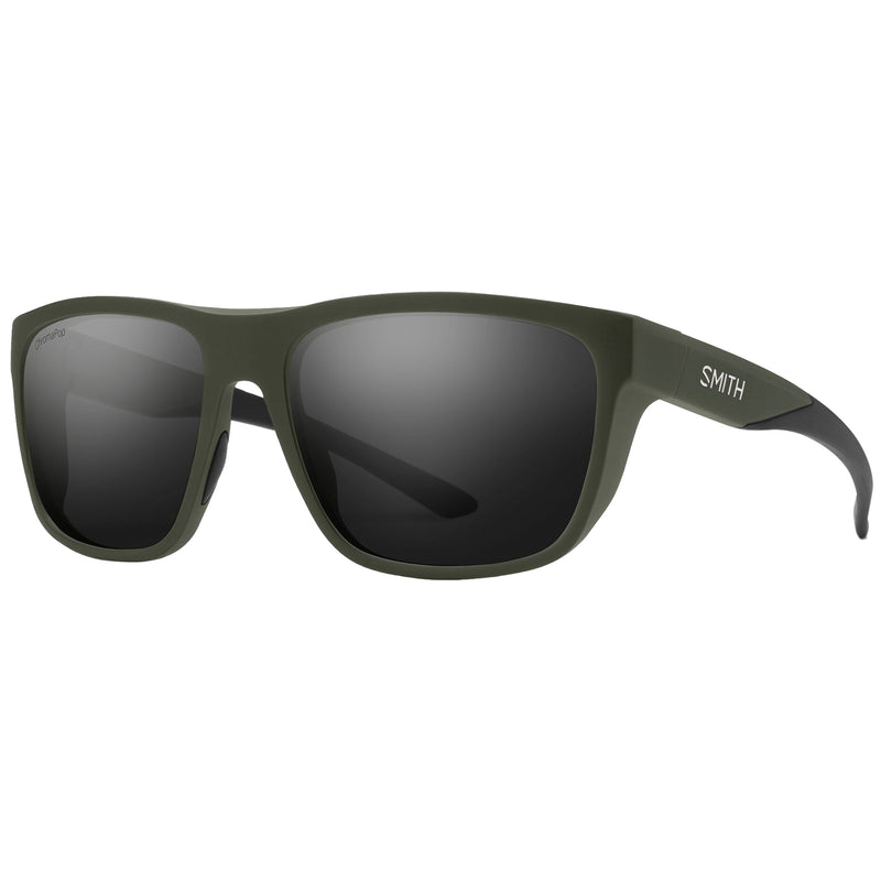 Load image into Gallery viewer, Smith Barra Polarized Sunglasses - Matte Moss/ChromaPop Black
