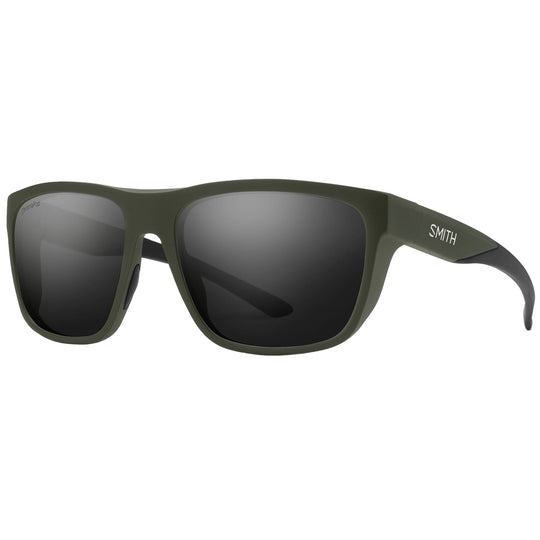SMITH Barra Polarized Sunglasses - Matte Moss/ChromaPop Black