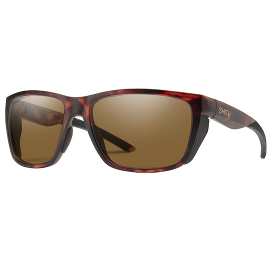 SMITH Longfin Polarized Sunglasses - Matte Tortoise/ChromaPop Brown