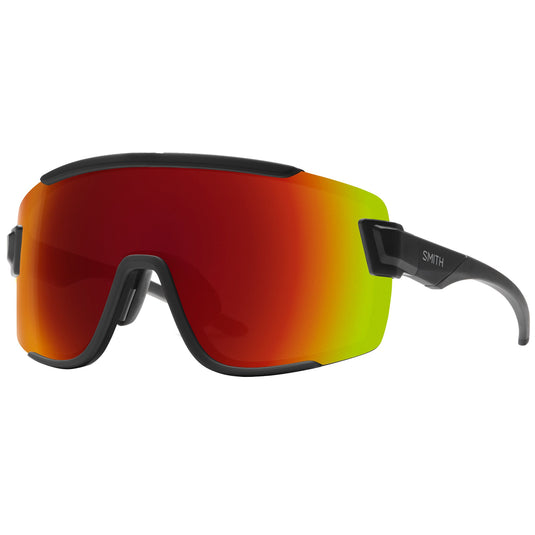 Smith Wildcat Sunglasses - Matte Black/ChromaPop Red Mirror 1