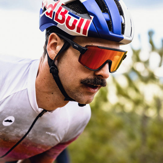 Smith Wildcat Sunglasses - Matte Black/ChromaPop Red Mirror 5