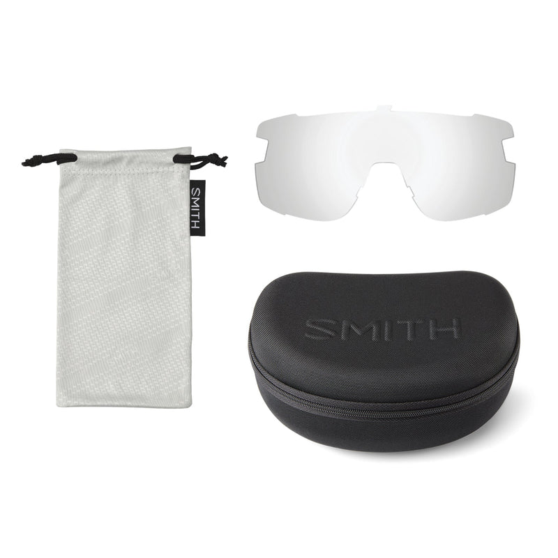 Load image into Gallery viewer, Smith Wildcat Sunglasses - Matte Black/ChromaPop Red Mirror 4
