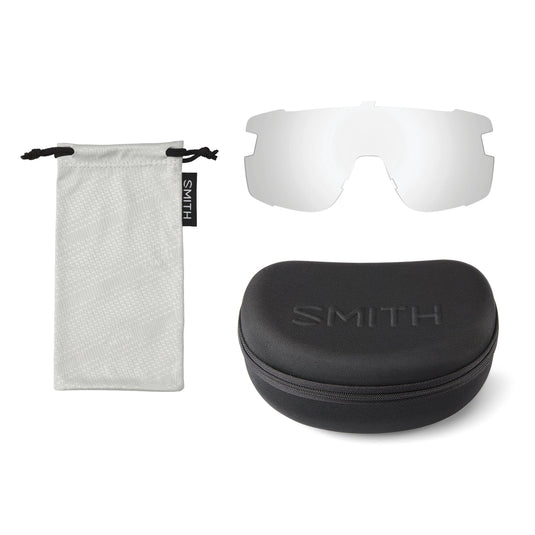 Smith Wildcat Sunglasses - Matte Black/ChromaPop Red Mirror 4