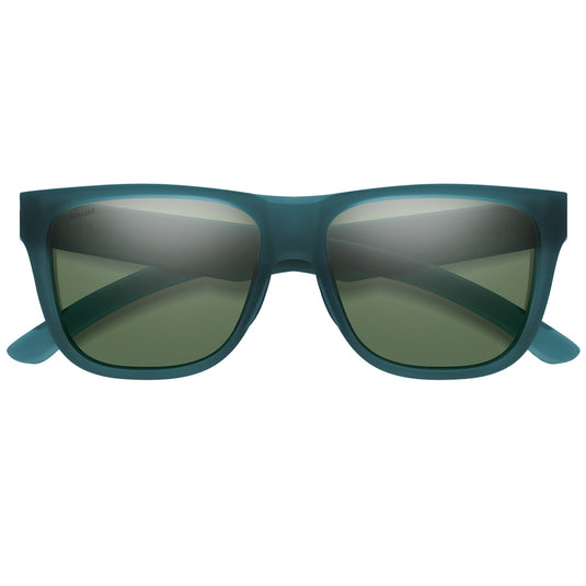 Smith Lowdown 2 CORE Polarized Sunglasses - Matte Pacific Crystal/Gray Green