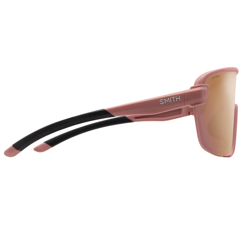Load image into Gallery viewer, Smith Women's Bobcat B4BC Sunglasses - B4BC Chalk Rose/ChromaPop Rose Gold Mirror
