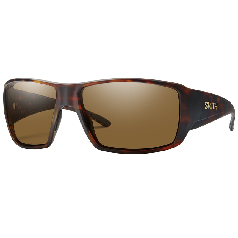 Load image into Gallery viewer, Smith Guide's Choice Polarized Sunglasses - Matte Tortoise/ChromaPop Glass Brown 1
