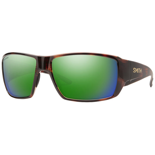 SMITH Guide's Choice Polarized Sunglasses - Tortoise/ChromaPop Green Mirror