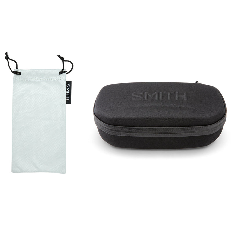 Load image into Gallery viewer, Smith Barra Polarized Sunglasses - Matte Black/ChromaPop Glass Blue Mirror
