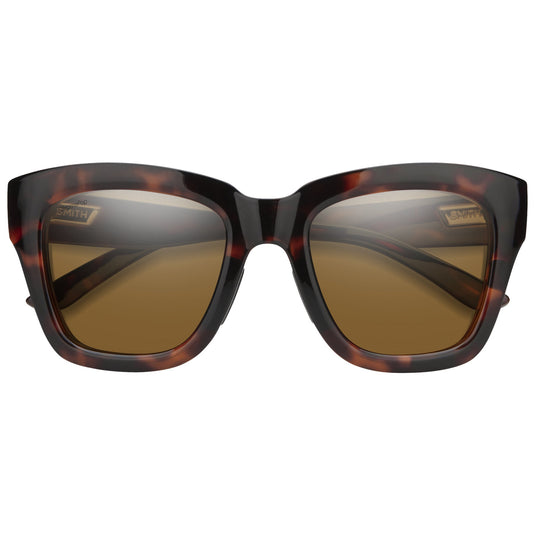 Smith Women's Sway Polarized Sunglasses - Tortoise/ChromaPop Brown