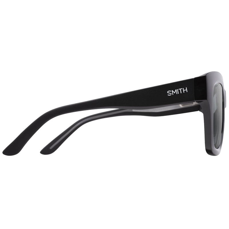 Load image into Gallery viewer, Smith Women's Sway Polarized Sunglasses - Black/Gray
