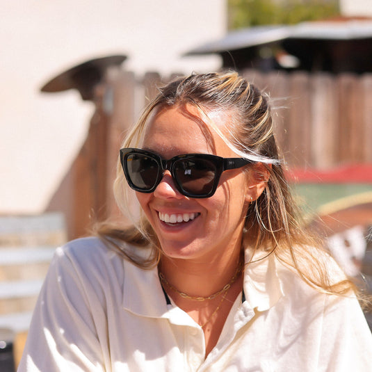 Smith Women's Sway Polarized Sunglasses - Black/Gray