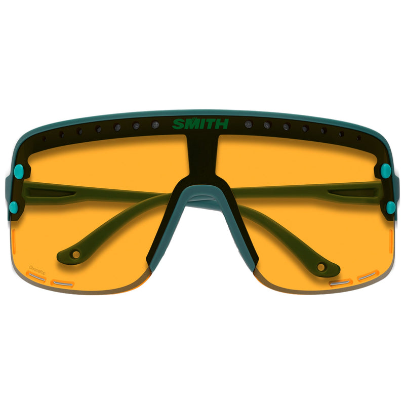 Load image into Gallery viewer, Smith Ultralite Sunglasses - Matte Malachite/ChromaPop Low Light Copper 2
