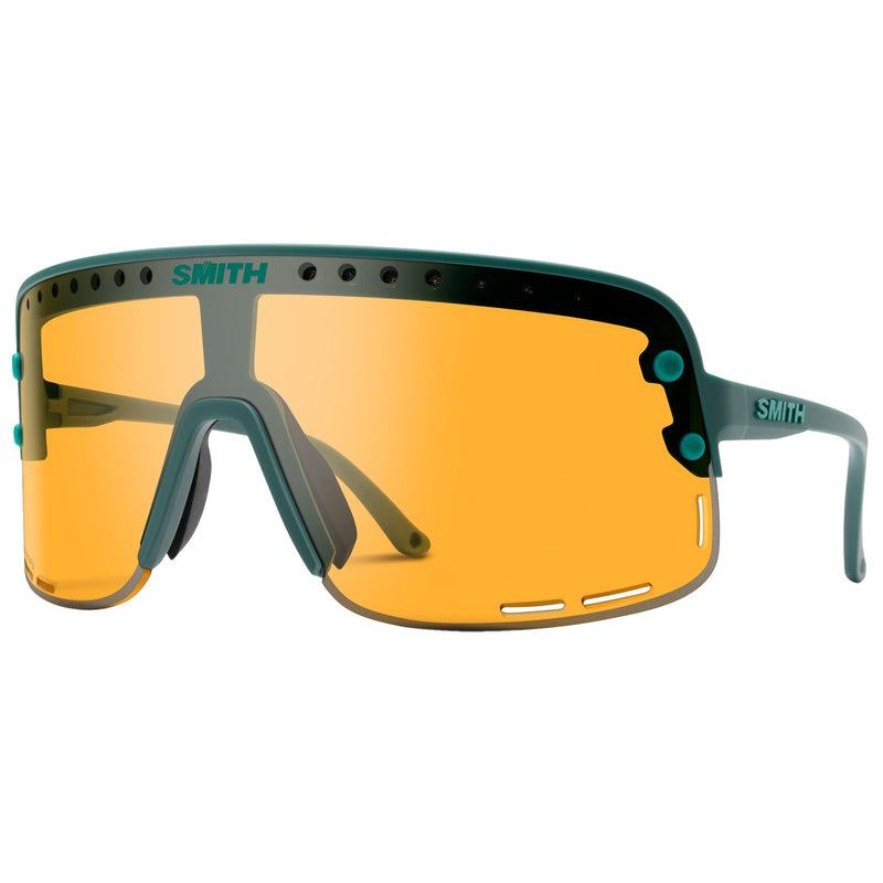 Load image into Gallery viewer, Smith Ultralite Sunglasses - Matte Malachite/ChromaPop Low Light Copper 1
