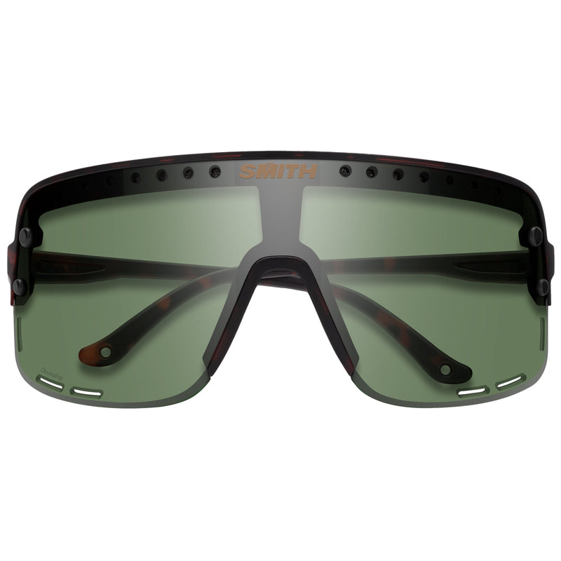 Load image into Gallery viewer, Smith Ultralite Sunglasses - Matte Tortoise/ChromaPop Gray Green
