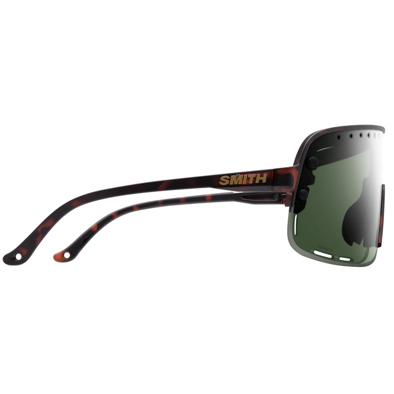 Load image into Gallery viewer, Smith Ultralite Sunglasses - Matte Tortoise/ChromaPop Gray Green
