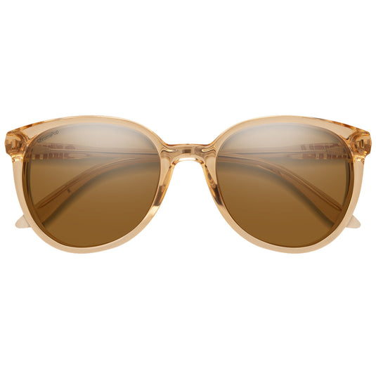 Smith Women's Cheetah Polarized Sunglasses - Champagne Crystal/ChromaPop Brown