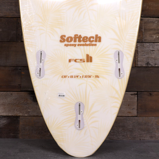 Softech The Middie 6'10 x 21 ¼ x 2 15/16 Soft Surfboard - Butter Palms